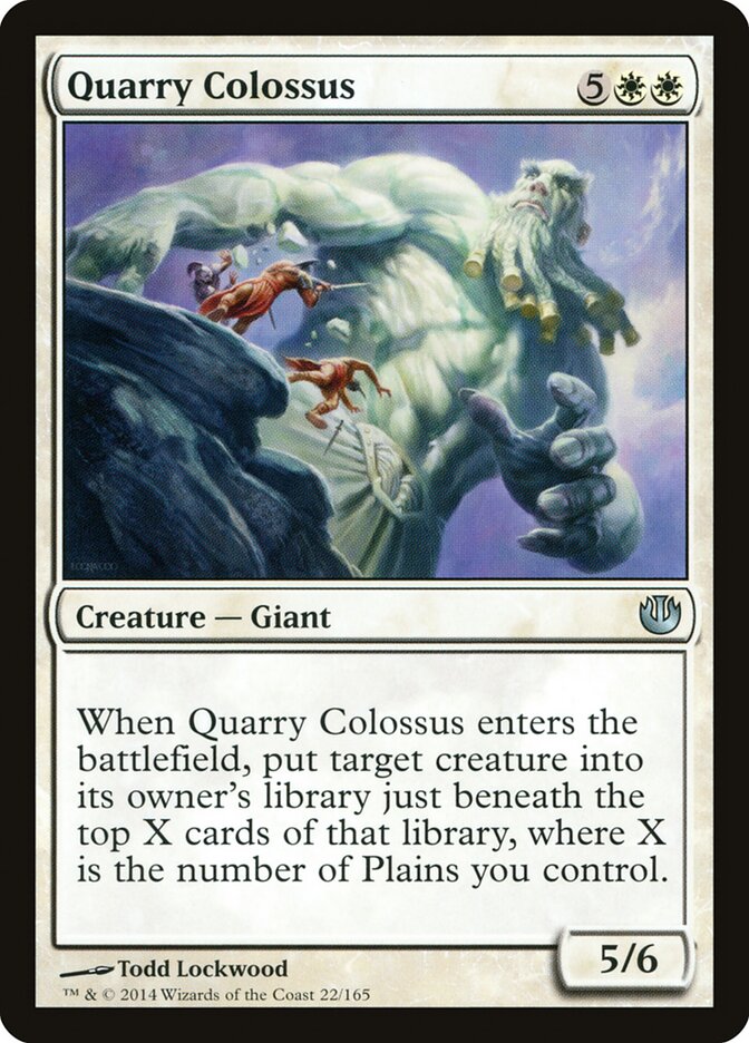 Colosso da Pedreira / Quarry Colossus - Magic: The Gathering - MoxLand