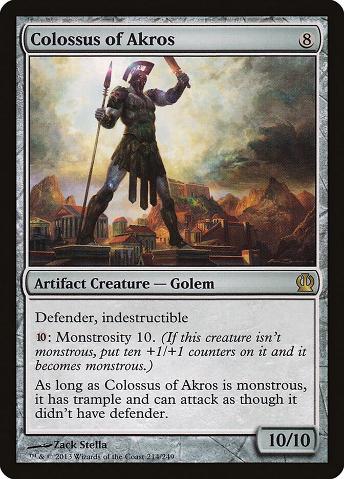 Colosso de Ácros / Colossus of Akros - Magic: The Gathering - MoxLand
