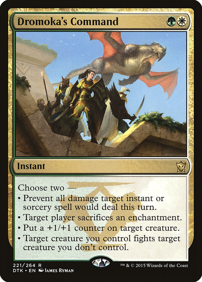 Comando de Dromoka / Dromoka's Command - Magic: The Gathering - MoxLand