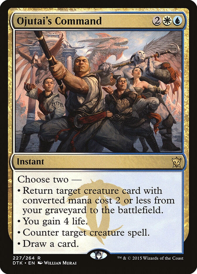 Comando de Ojutai / Ojutai's Command - Magic: The Gathering - MoxLand