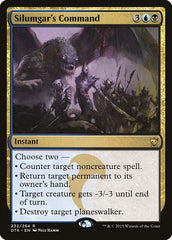 Comando de Silumgar / Silumgar's Command - Magic: The Gathering - MoxLand