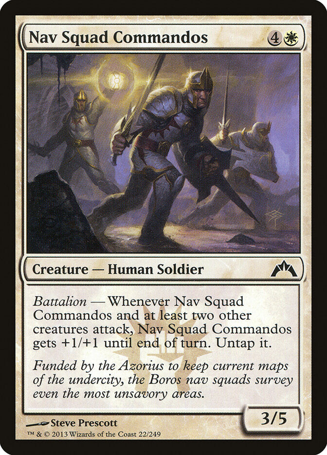 Comandos do Esquadrão de Navegação / Nav Squad Commandos - Magic: The Gathering - MoxLand