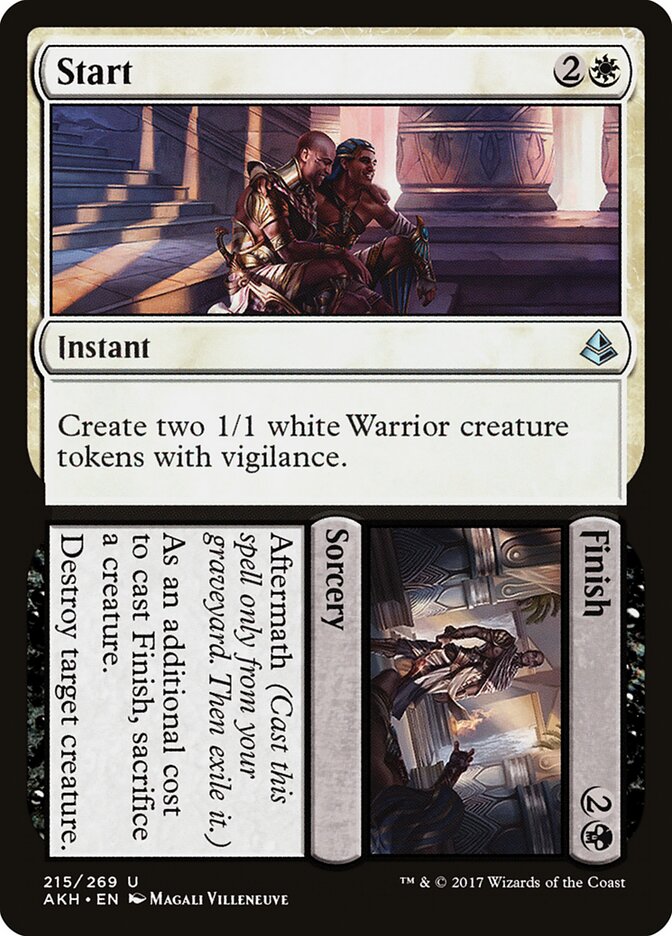 Começar / Terminar / Start / Finish - Magic: The Gathering - MoxLand