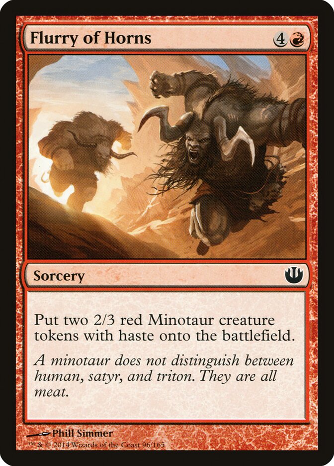 Comoção de Chifres / Flurry of Horns - Magic: The Gathering - MoxLand
