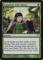 Comungar com a Natureza / Commune with Nature - Magic: The Gathering - MoxLand