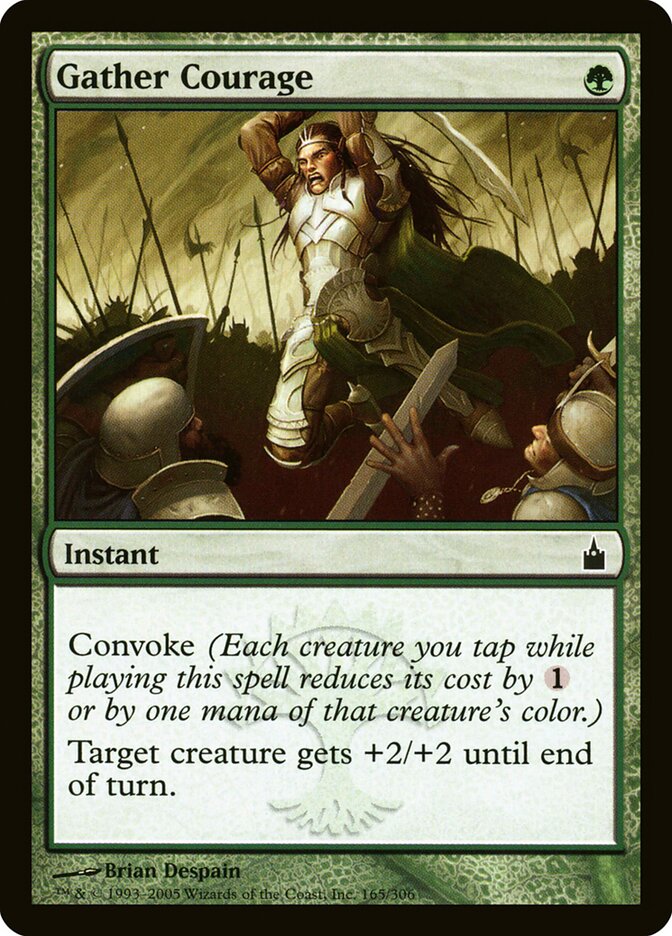 Concentração de Coragem / Gather Courage - Magic: The Gathering - MoxLand