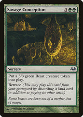 Concepção Selvagem / Savage Conception - Magic: The Gathering - MoxLand
