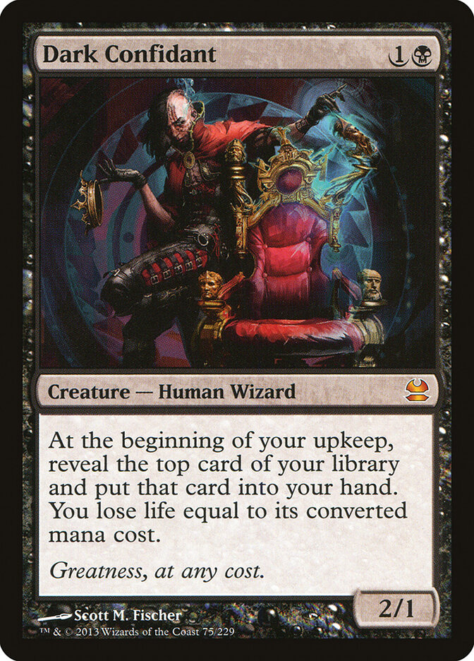 Confidente Sombrio / Dark Confidant - Magic: The Gathering - MoxLand