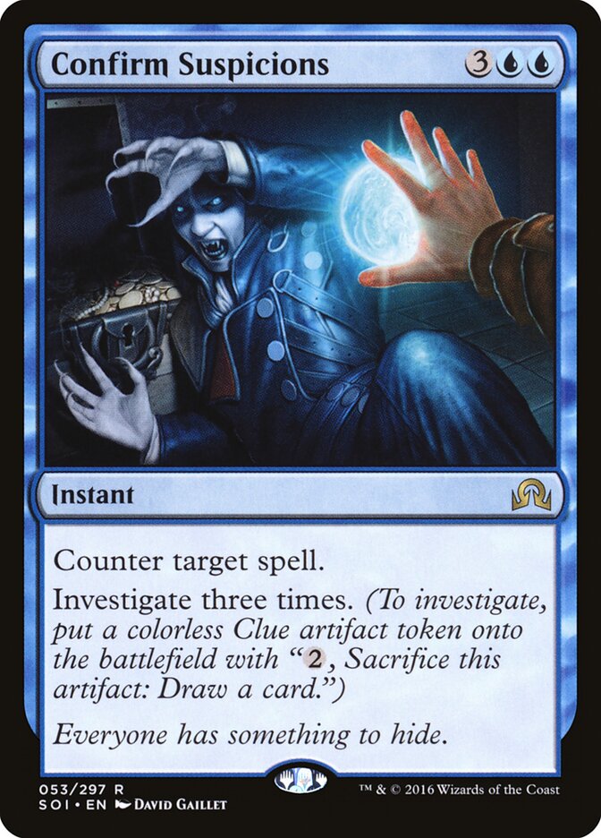 Confirmar Suspeitas / Confirm Suspicions - Magic: The Gathering - MoxLand