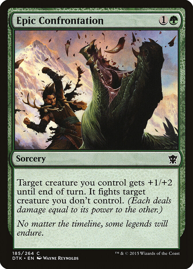 Confronto Épico / Epic Confrontation - Magic: The Gathering - MoxLand