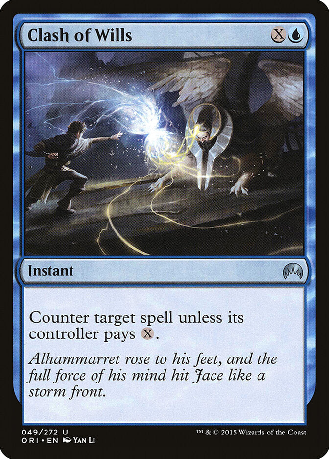 Confronto Volitivo / Clash of Wills - Magic: The Gathering - MoxLand