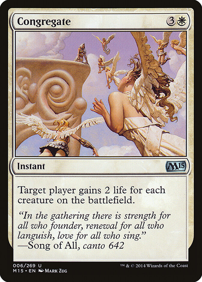Congregar / Congregate - Magic: The Gathering - MoxLand