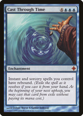 Conjurar no Tempo / Cast Through Time - Magic: The Gathering - MoxLand