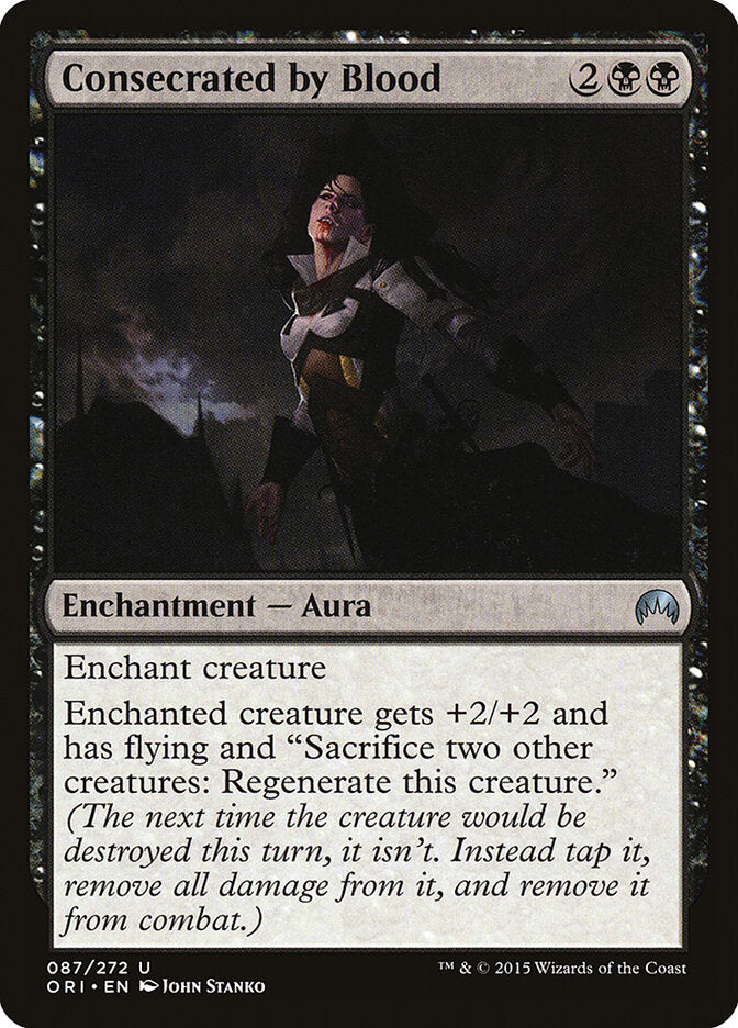Consagrado com Sangue / Consecrated by Blood - Magic: The Gathering - MoxLand