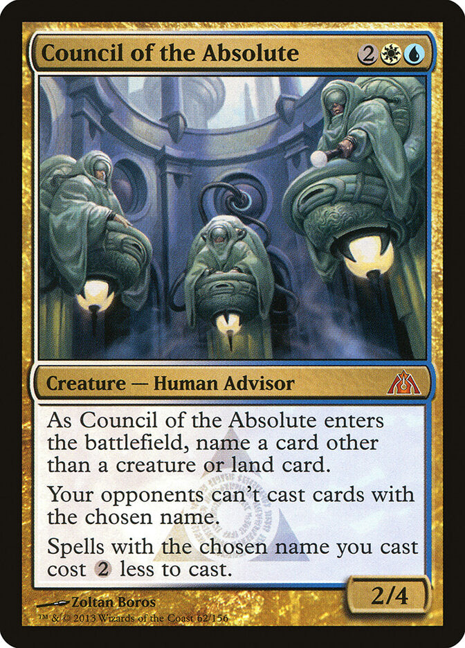 Conselho do Absoluto / Council of the Absolute - Magic: The Gathering - MoxLand
