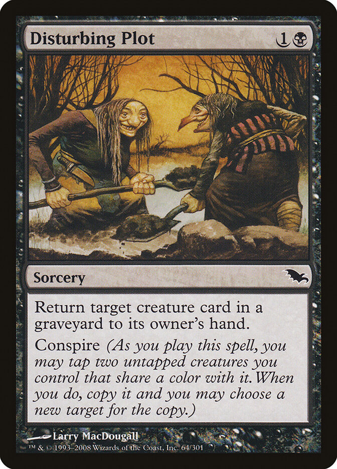 Conspiração Perturbadora / Disturbing Plot - Magic: The Gathering - MoxLand
