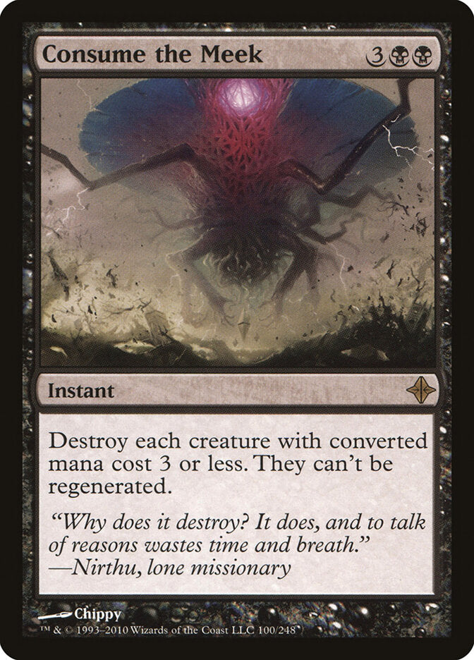 Consumir os Humildes / Consume the Meek - Magic: The Gathering - MoxLand