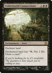 Contatos no Submundo / Underworld Connections - Magic: The Gathering - MoxLand