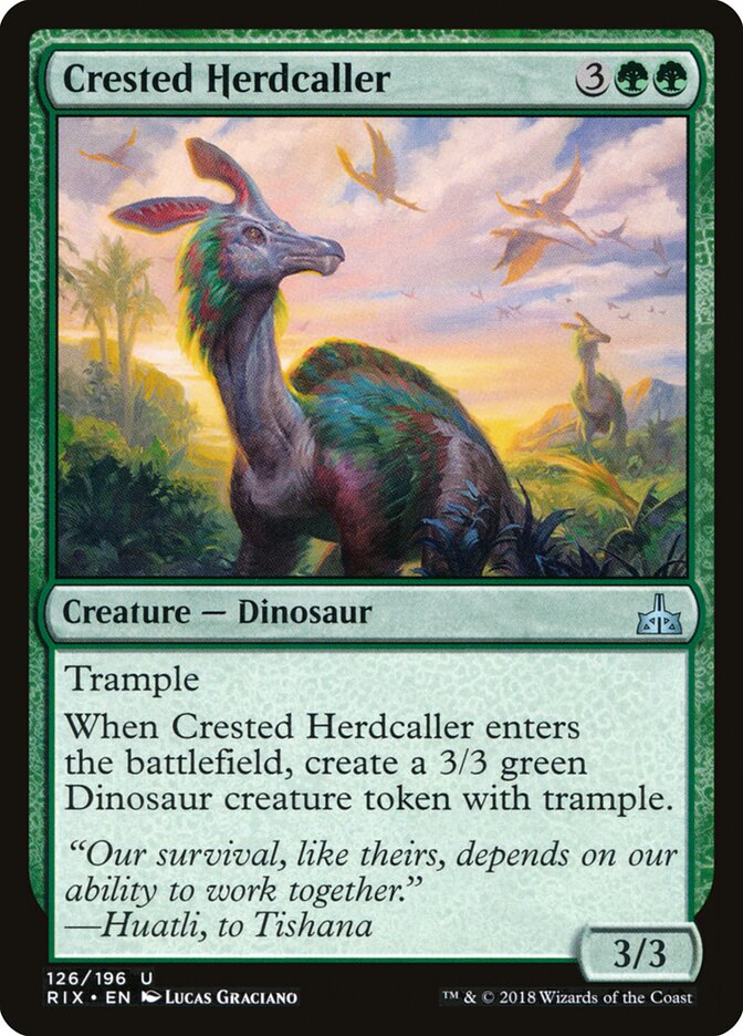 Convocador da Manada Cristado / Crested Herdcaller - Magic: The Gathering - MoxLand