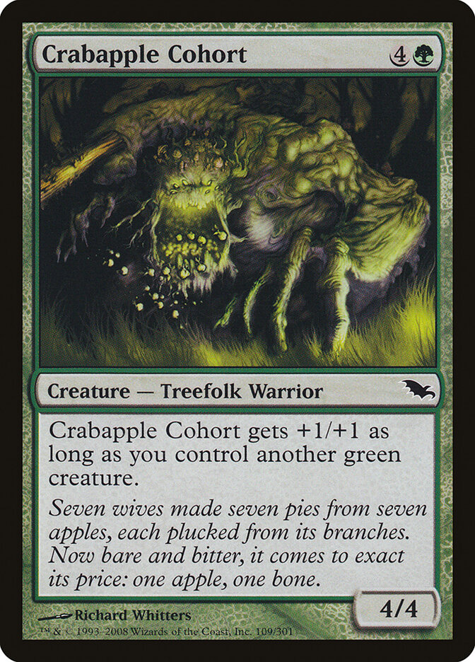 Coorte de Maçã Ácida / Crabapple Cohort - Magic: The Gathering - MoxLand