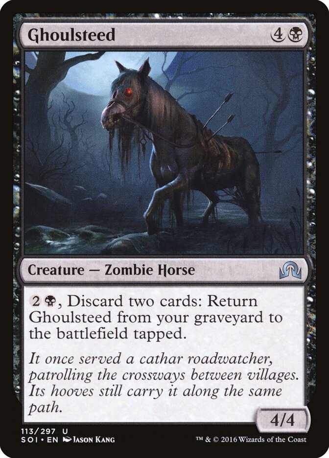 Corcel Carniçal / Ghoulsteed - Magic: The Gathering - MoxLand