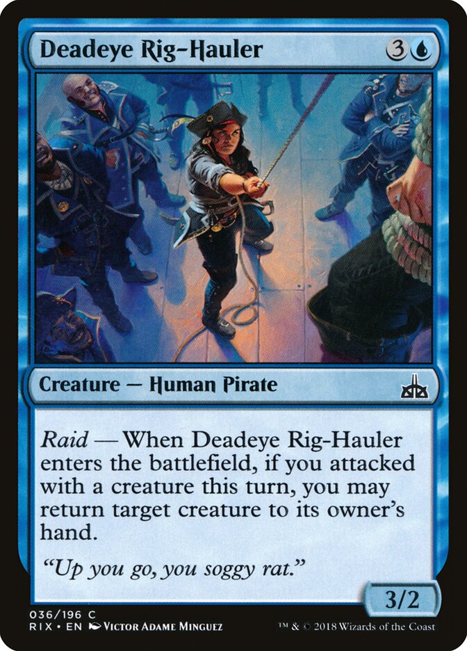Cordamista da Olho Morto / Deadeye Rig-Hauler - Magic: The Gathering - MoxLand
