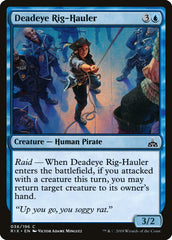 Cordamista da Olho Morto / Deadeye Rig-Hauler - Magic: The Gathering - MoxLand