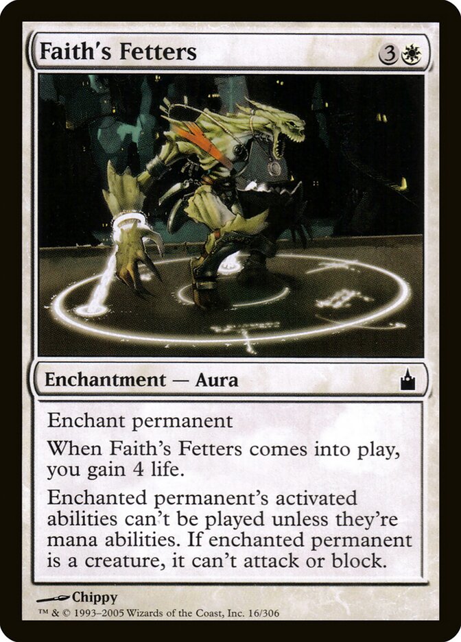 Correntes da Fé / Faith's Fetters - Magic: The Gathering - MoxLand