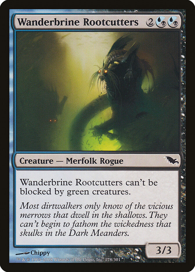 Corta-Raízes de Salmorerrante / Wanderbrine Rootcutters - Magic: The Gathering - MoxLand