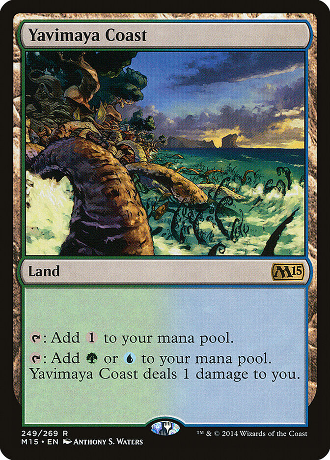 Costa de Yavimaya / Yavimaya Coast - Magic: The Gathering - MoxLand