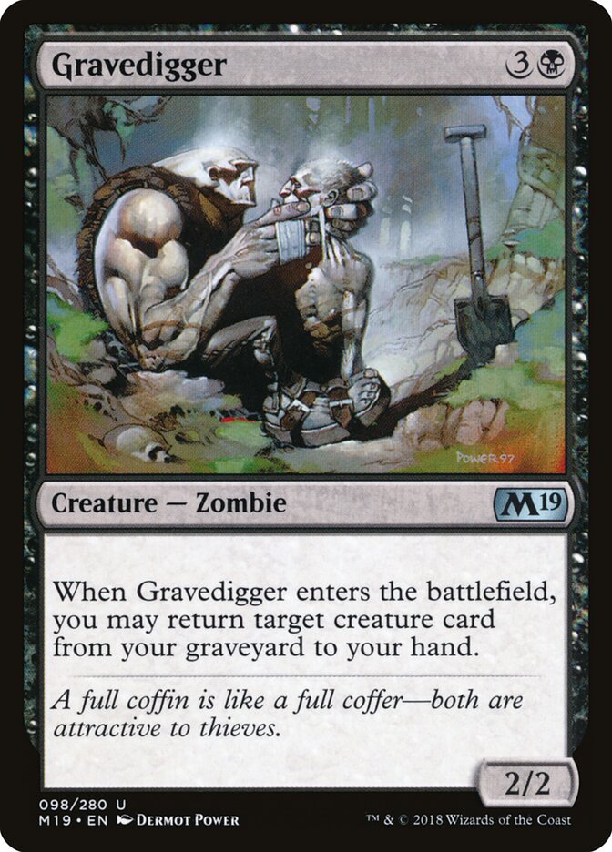 Coveiro / Gravedigger - Magic: The Gathering - MoxLand