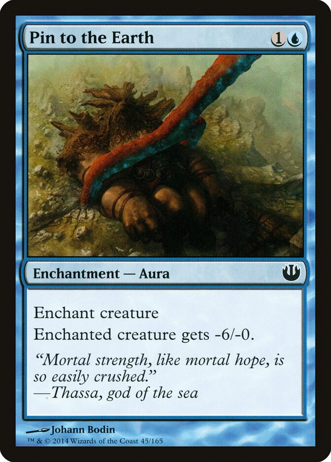 Cravar na Terra / Pin to the Earth - Magic: The Gathering - MoxLand