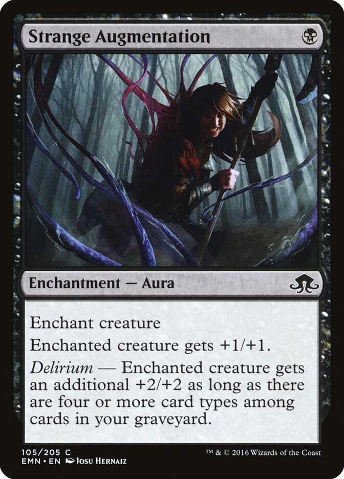 Crescimento Anômalo / Strange Augmentation - Magic: The Gathering - MoxLand