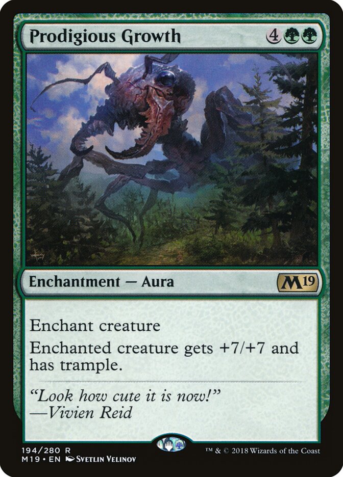 Crescimento Prodigioso / Prodigious Growth - Magic: The Gathering - MoxLand