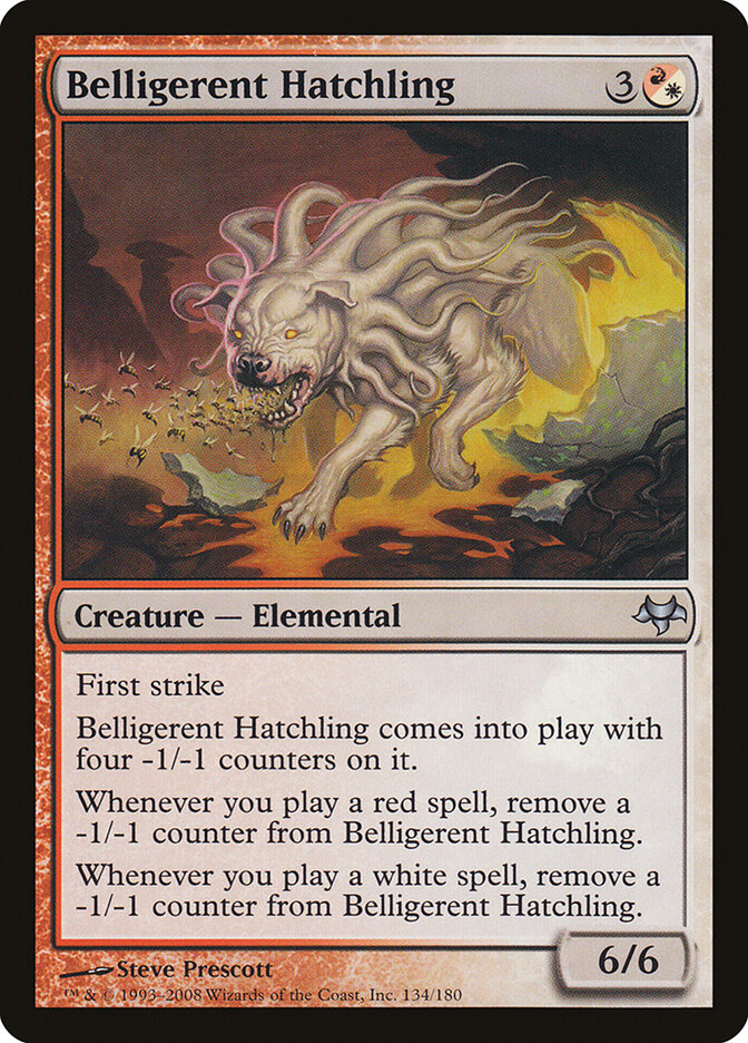 Cria Beligerante / Belligerent Hatchling - Magic: The Gathering - MoxLand