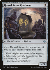 Criados Entalhados em Pedra / Hewed Stone Retainers - Magic: The Gathering - MoxLand