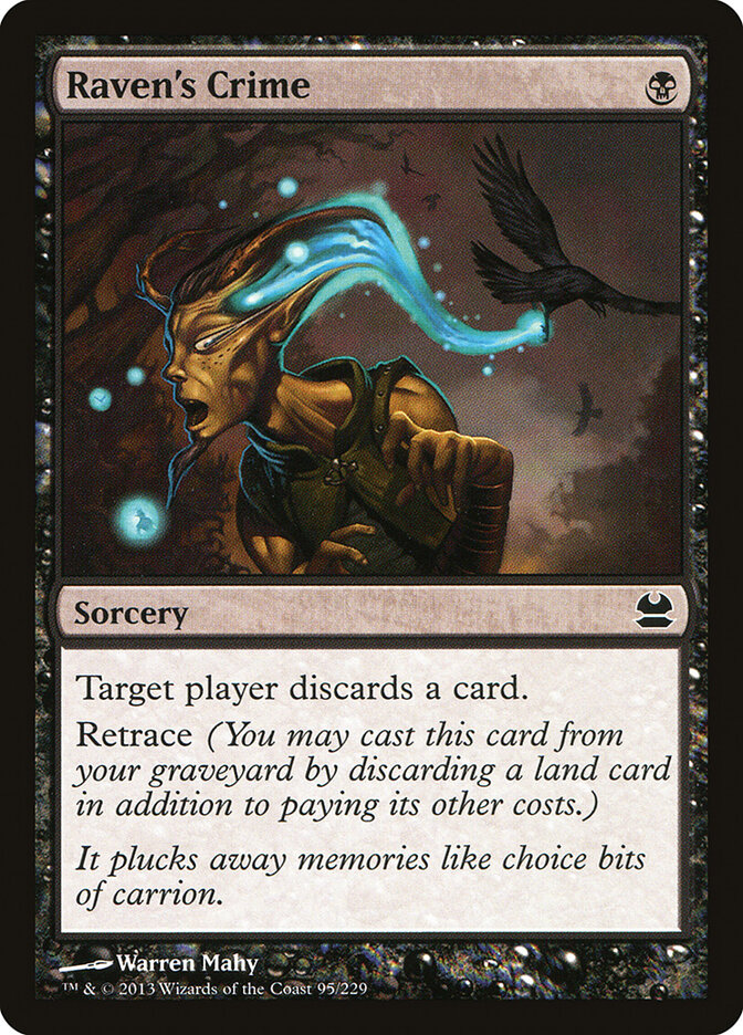 Crime do Corvo / Raven’s Crime - Magic: The Gathering - MoxLand