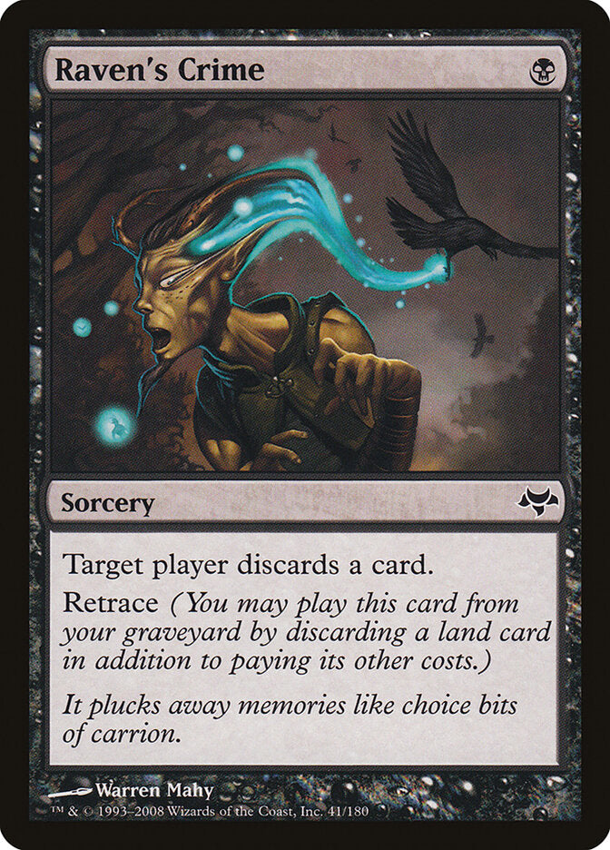 Crime do Corvo / Raven's Crime - Magic: The Gathering - MoxLand