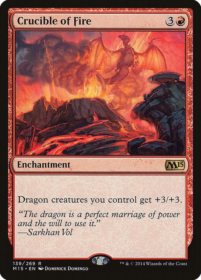 Crisol de Fogo / Crucible of Fire - Magic: The Gathering - MoxLand
