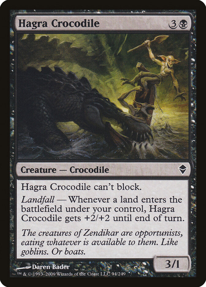 Crocodilo de Hagra / Hagra Crocodile - Magic: The Gathering - MoxLand