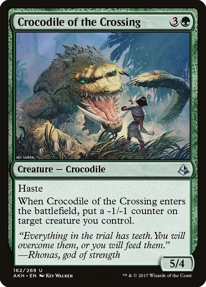 Crocodilo do Vau / Crocodile of the Crossing - Magic: The Gathering - MoxLand
