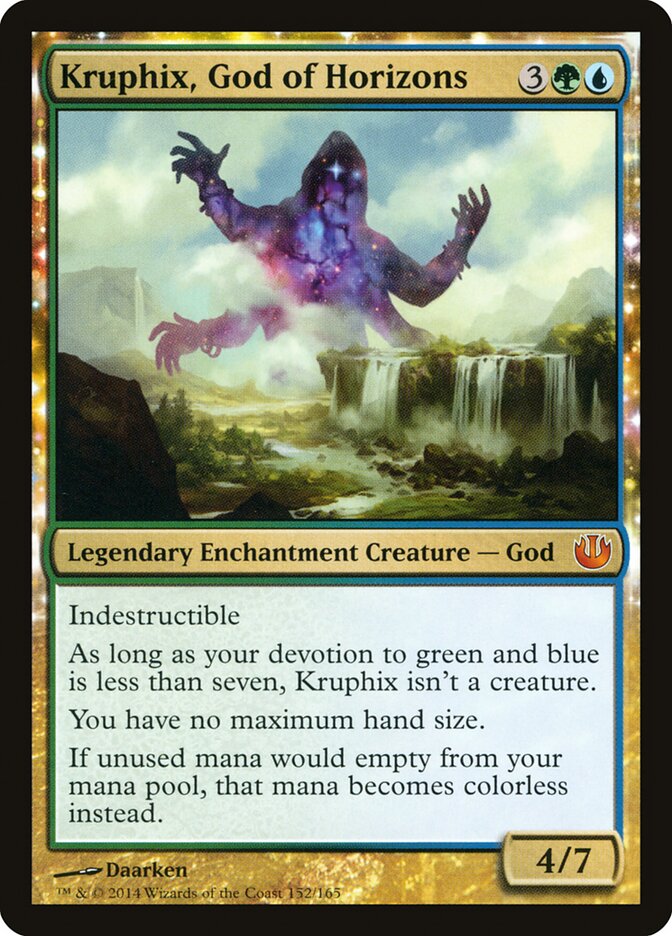Crufix, Deus dos Horizontes / Kruphix, God of Horizons - Magic: The Gathering - MoxLand