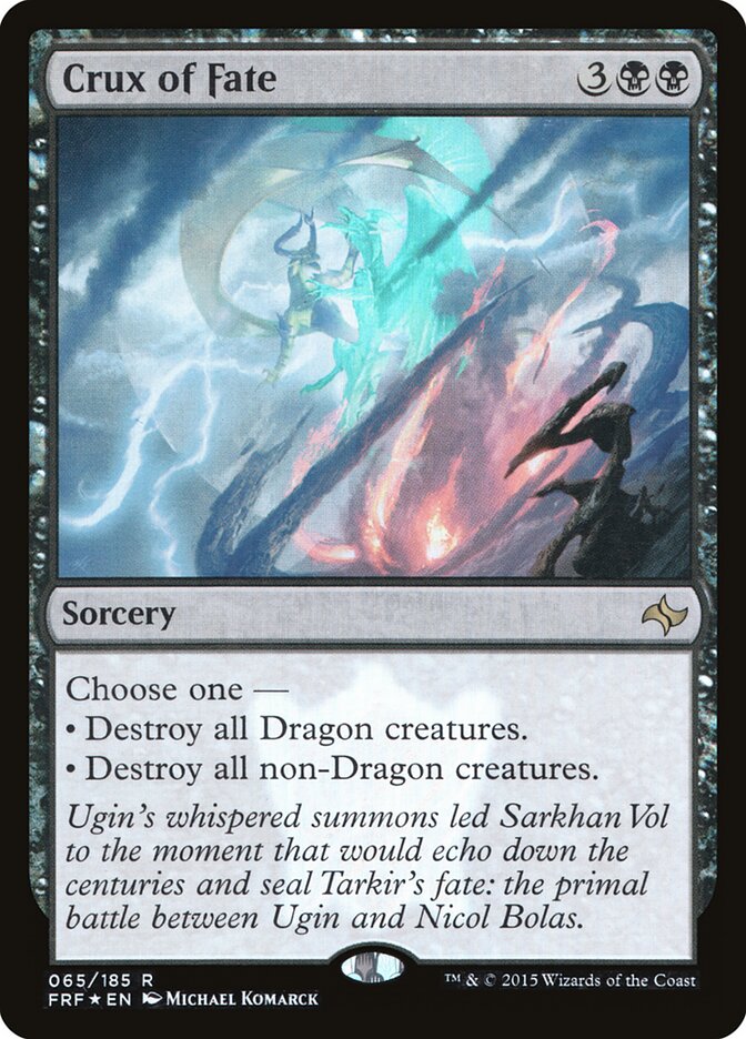 Cerne do Destino / Crux of Fate - Magic: The Gathering - MoxLand
