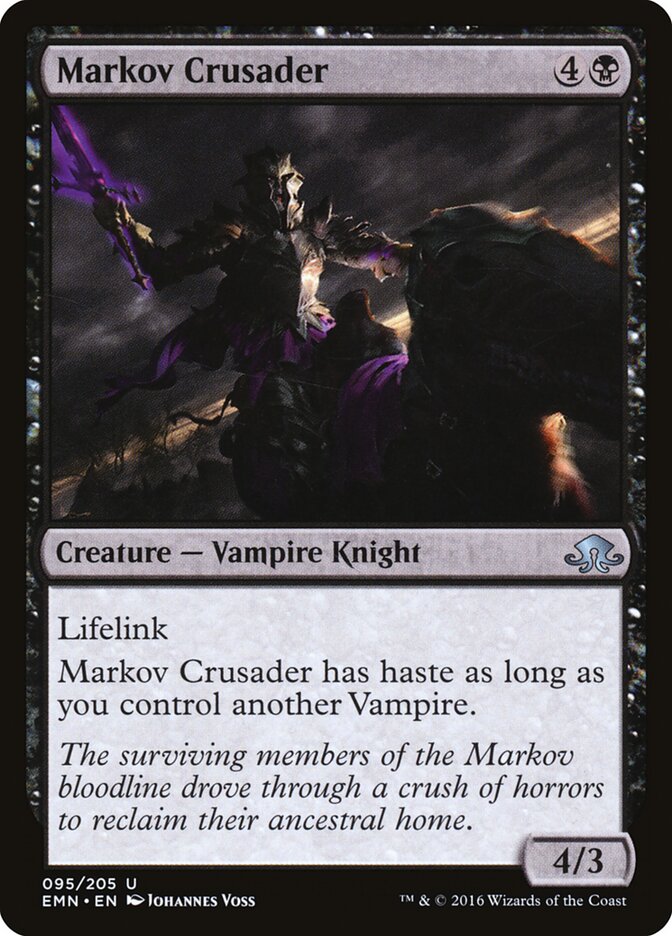 Cruzado Markov / Markov Crusader - Magic: The Gathering - MoxLand