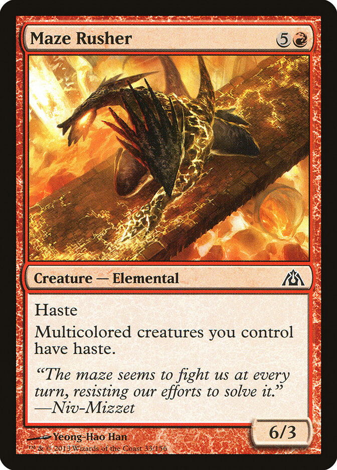 Cruzador do Labirinto / Maze Rusher - Magic: The Gathering - MoxLand