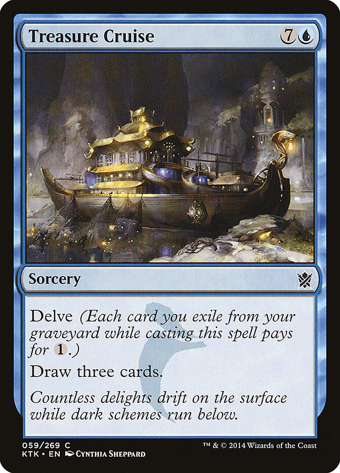 Cruzeiro do Tesouro / Treasure Cruise - Magic: The Gathering - MoxLand