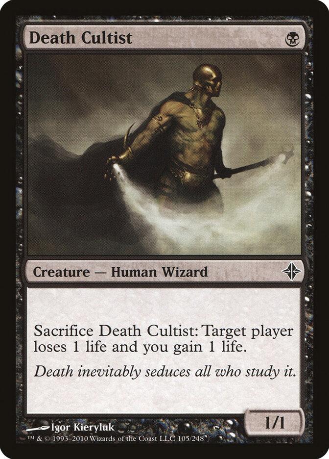 Cultista da Morte / Death Cultist - Magic: The Gathering - MoxLand