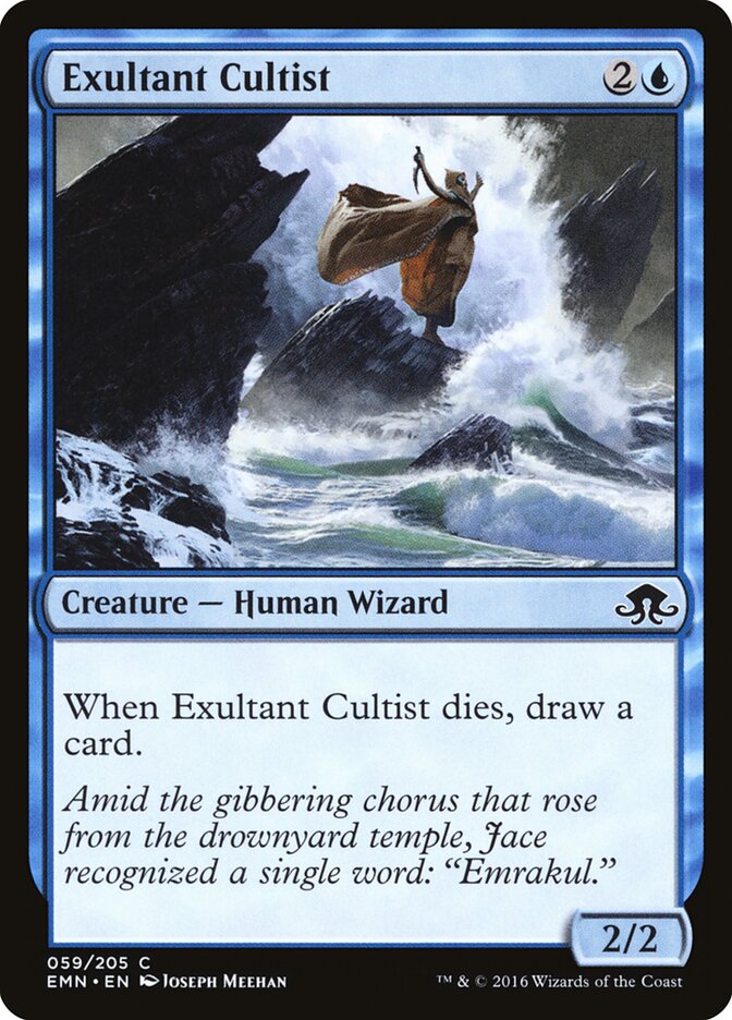 Cultista Exultante / Exultant Cultist - Magic: The Gathering - MoxLand
