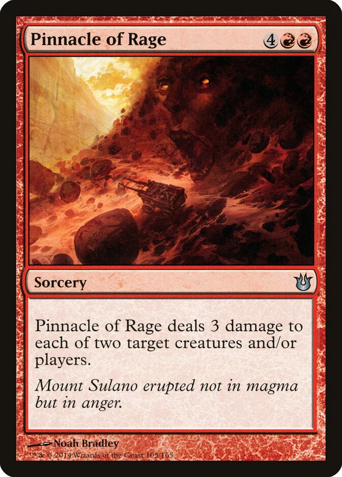 Cume da Ira / Pinnacle of Rage - Magic: The Gathering - MoxLand