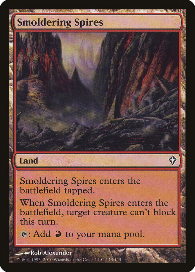 Cumes Ardentes / Smoldering Spires - Magic: The Gathering - MoxLand